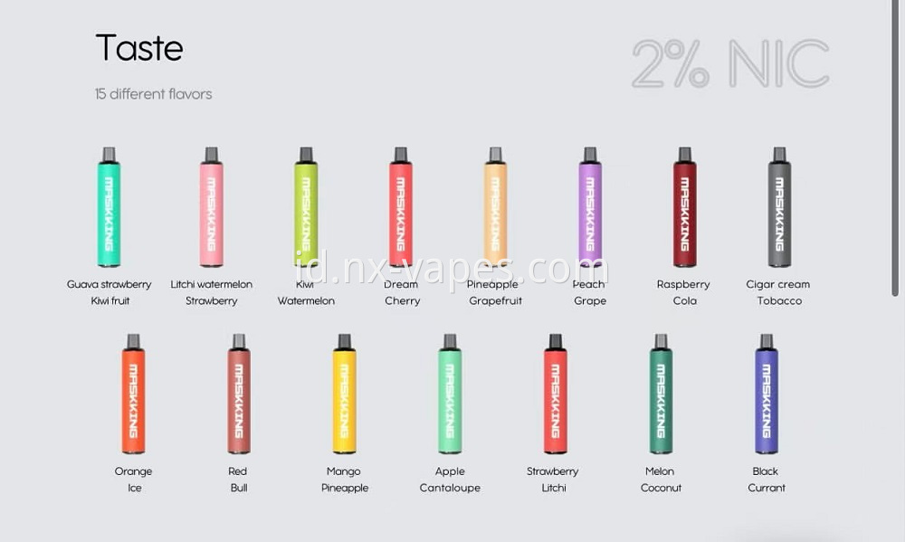 Maskking High GTS 2500 Puff Maskking High GTS 2500 Puffs